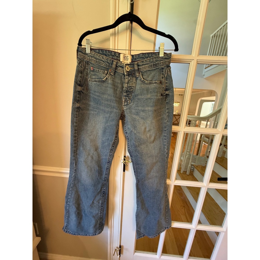 BDG Urban Outfitters Blue Denim Jeans Medium Wash Flare Leg 28W 32L